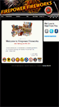 Mobile Screenshot of firepower-fireworks.com